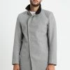 Only & Sons ONSOSCAR COAT - Classic Coat - Light Grey Melange