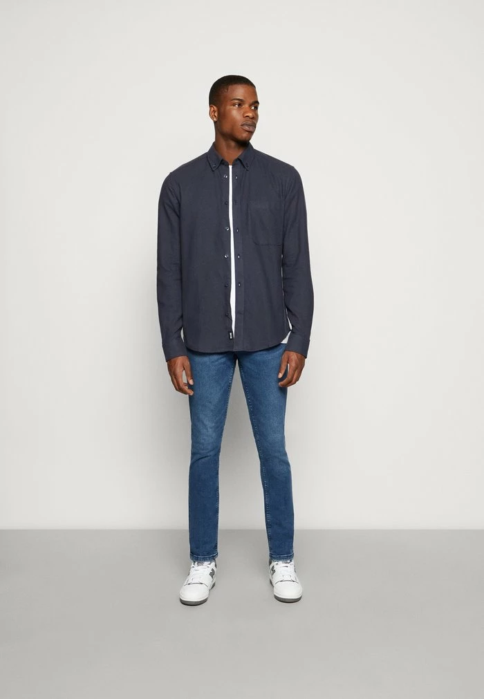 Only & Sons ONSTAM REGULAR - Shirt - Dark Navy 4 Only & Sons ONSTAM REGULAR - Shirt - Dark Navy - Image 2