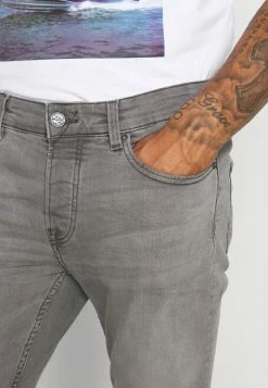 Only & Sons ONSLOOM - Slim Fit Jeans - Grey Denim -Only & Sons shop ece28c411a604b0183c4e1d704339aea