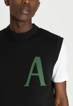 Only & Sons ONSPASCO LOOSE VEST - Jumper - Black -Only & Sons shop ed0d0bb2c5d24cceb031b289bd422dc0