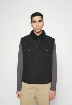 Only & Sons ONSRICK VEST - Waistcoat - Black