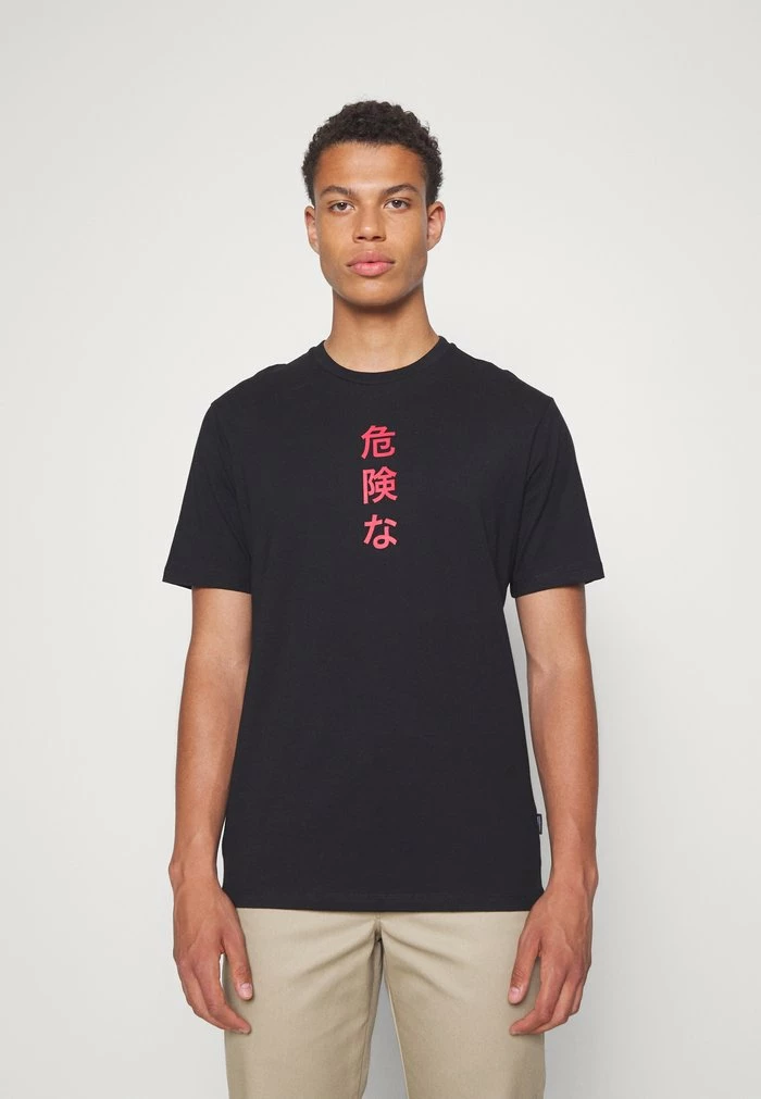 Only & Sons ONSLUNG TEE - Print T-shirt - Black/red 6 Only & Sons ONSLUNG TEE - Print T-shirt - Black/red - Image 4