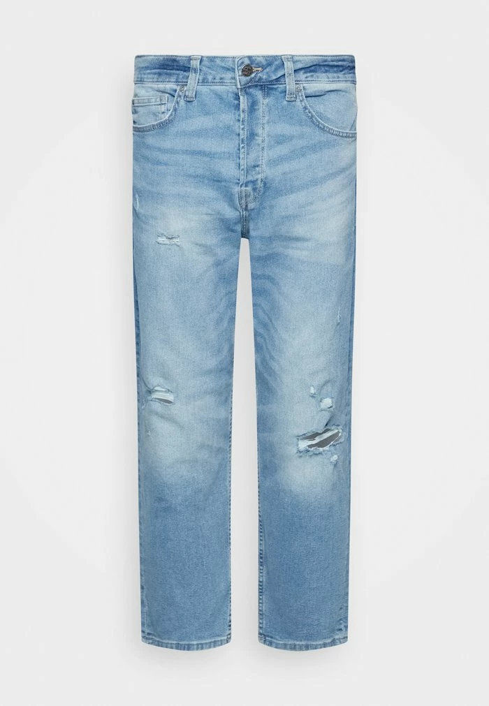 Only & Sons ONSAVI BEAM DAMAGE - Relaxed Fit Jeans - Blue Denim 7 Only & Sons ONSAVI BEAM DAMAGE - Relaxed Fit Jeans - Blue Denim - Image 5