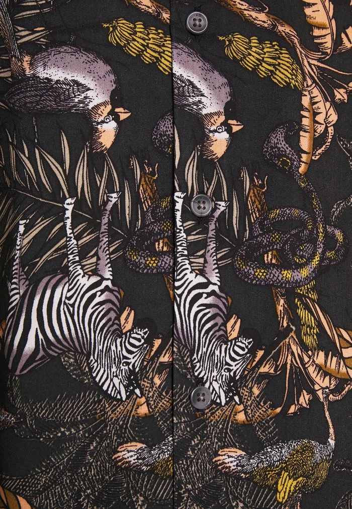 Only & Sons ONSGABRIAL ANIMAL - Shirt - Black/zoo 8 Only & Sons ONSGABRIAL ANIMAL - Shirt - Black/zoo - Image 6