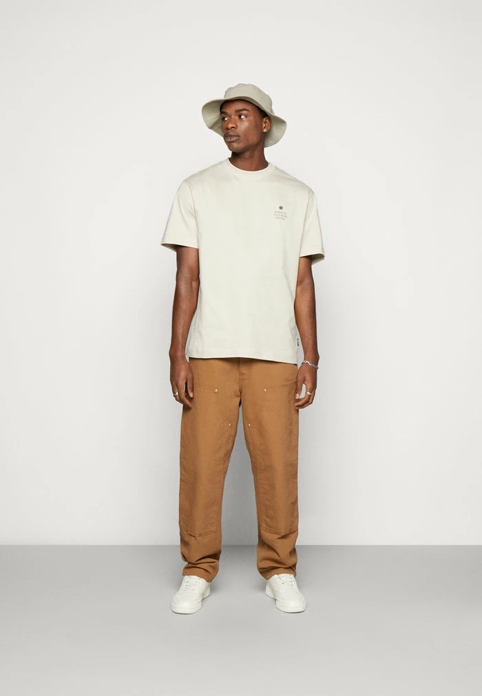 Only & Sons ONSFRED EXPLORE PRINT TEE UNISEX - Print T-shirt - Silver Lining 4 Only & Sons ONSFRED EXPLORE PRINT TEE UNISEX - Print T-shirt - Silver Lining - Image 2