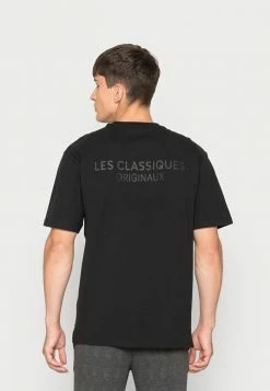 Only & Sons ONSLESCLASSIQUES TEE - Print T-shirt - Black -Only & Sons shop ef40e54e46b1461b9d329b0276454121