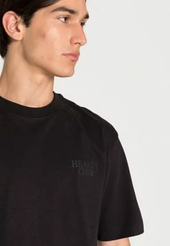 Only & Sons ONSFRED CLUB - Print T-shirt - Black -Only & Sons shop efeedc5c55834a6a863fde1e86851bcd