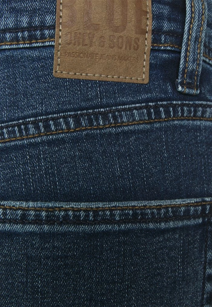 Only & Sons Straight Leg Jeans - Blue Denim 5 Only & Sons Straight Leg Jeans - Blue Denim - Image 3