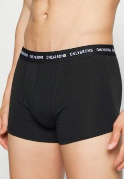 Only & Sons ONSKASPER SOLID TRUNKS 5 PACK - Pants - Black -Only & Sons shop f0dea6814ab54d6da73c9a5f78cc31ce