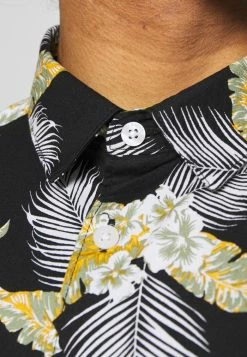 Only & Sons ONSKALLE LIFE LEAF SHIRT - Shirt - Black -Only & Sons shop f18e1474b4ae410797e498fe77d1b845