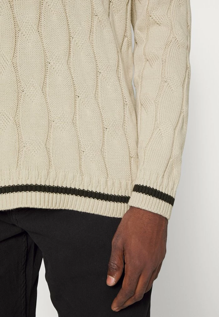 Only & Sons ONSPHILIP STRAIGHT CABLE - Jumper - Silver Lining 10 Only & Sons ONSPHILIP STRAIGHT CABLE - Jumper - Silver Lining - Image 8