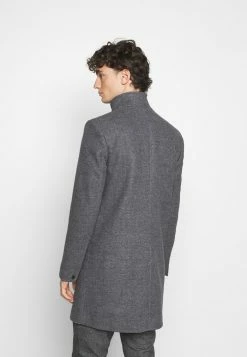 Only & Sons ONSOSCAR STAR COAT - Classic Coat - Light Grey -Only & Sons shop f2c92a9e98f9447bb63718fc3a1bb9fc