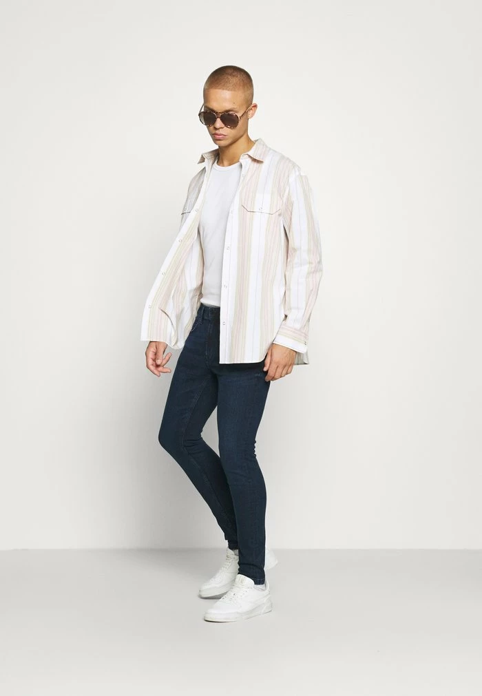 Only & Sons ONSWARP LIFE - Jeans Skinny Fit - Blue Denim 4 Only & Sons ONSWARP LIFE - Jeans Skinny Fit - Blue Denim - Image 2