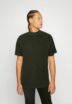 Only & Sons ONSKEITH WAFFLE MOCK TEE - Basic T-shirt - Rosin