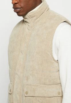 Only & Sons ONSCASH PUFFER VEST - Waistcoat - Chinchilla -Only & Sons shop f3c4143aaa80412b87085689e8103431