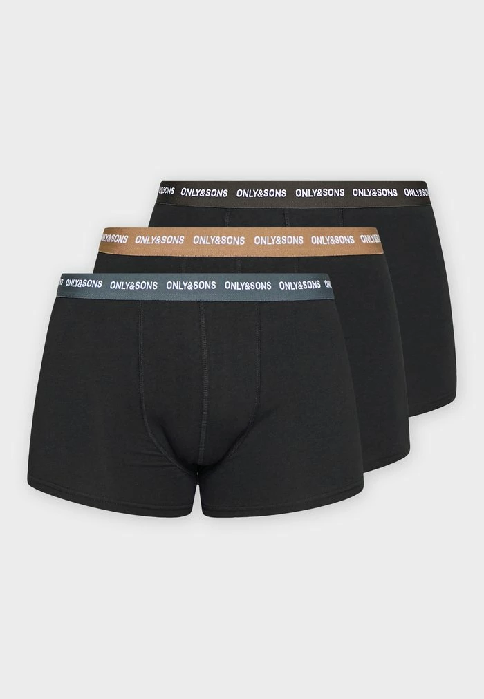 Only & Sons ONSKASPER COLOR TRUNKS 3 PACK - Pants - Black 8 Only & Sons ONSKASPER COLOR TRUNKS 3 PACK - Pants - Black - Image 6