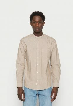 Only & Sons ONSNEIL MAO OXFORD - Shirt - Chinchilla