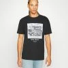 Only & Sons ONSSEB TEE - Print T-shirt - Black -Only & Sons shop f52ded679b664bc8b33b8bd88267ec39