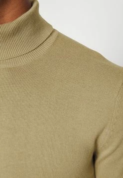 Only & Sons ONSALEX ROLL NECK - Jumper - Light Brown -Only & Sons shop f87877aa115340b68aa74795beecbf90