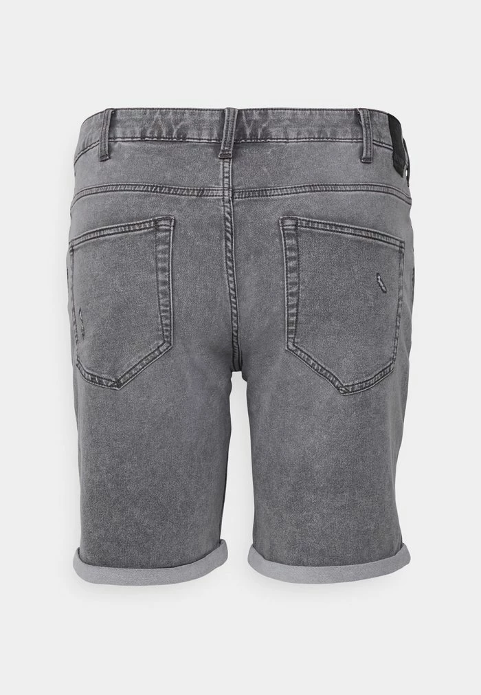 Only & Sons ONSPLY DAMAGE - Denim Shorts - Grey Denim 4 Only & Sons ONSPLY DAMAGE - Denim Shorts - Grey Denim - Image 2