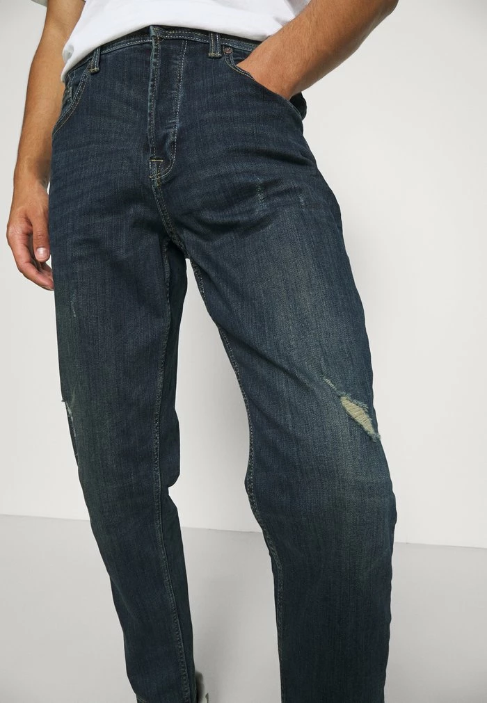 Only & Sons ONSAVI TAPERED - Slim Fit Jeans - Blue Denim 8 Only & Sons ONSAVI TAPERED - Slim Fit Jeans - Blue Denim - Image 6
