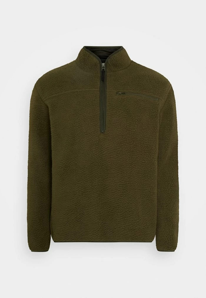 Only & Sons ONSHOUSTON HALF ZIP - Fleece Jacket - Olive Night 6 Only & Sons ONSHOUSTON HALF ZIP - Fleece Jacket - Olive Night - Image 4