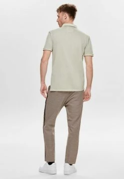Only & Sons Polo Shirt - Grey -Only & Sons shop fcb6ac490924434f8eb1d988253e27b2
