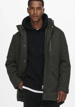 Only & Sons ONSKLAUS WINTER - Parka - Peat -Only & Sons shop fe53e46382f24c7cb03ebea1a354a73a