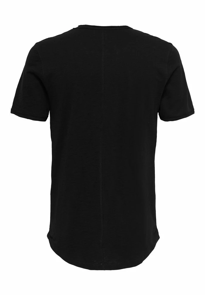 Only & Sons ONSBENNE LIFE LONGY TEE NOOS - Basic T-shirt - Black 4 Only & Sons ONSBENNE LIFE LONGY TEE NOOS - Basic T-shirt - Black - Image 2