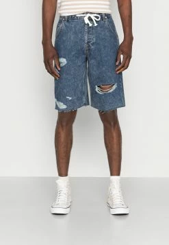 Only & Sons ONSBART LOOSE - Denim Shorts - Blue Denim